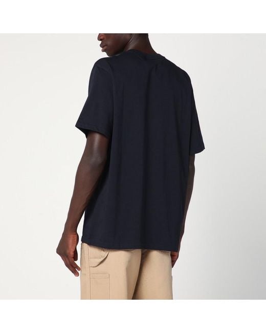 S/s pocket t-shirt dark navy di Carhartt in Blue da Uomo