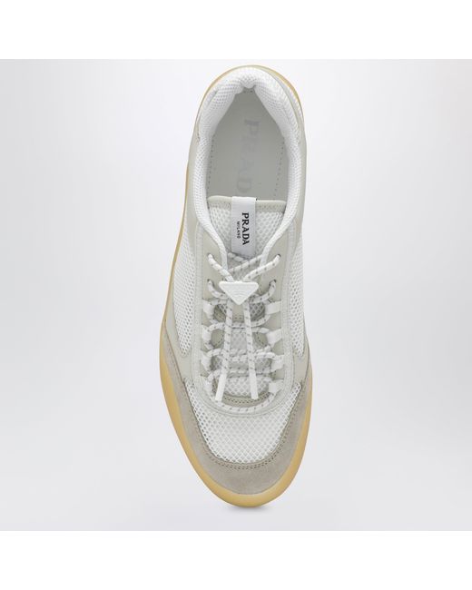 Prada White Speedrock Trainers