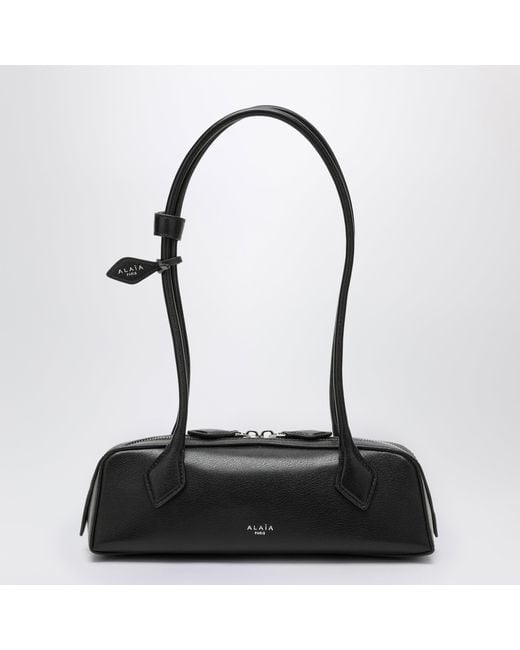 Alaïa Black Small Teckel Leather Bag