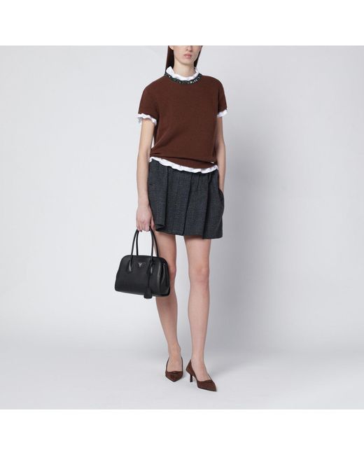 Prada Black Medium Shopping Bag