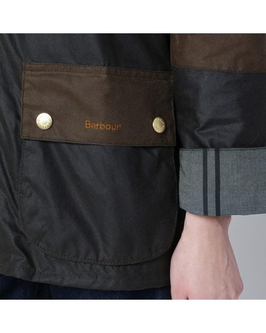 Barbour Black Allerston Waxed Jacket
