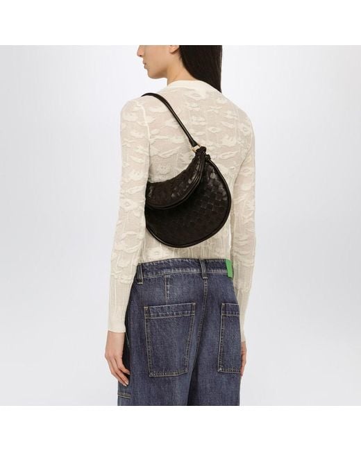 Borsa a mano piccola gemelli di Bottega Veneta in Black