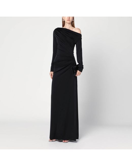 Victoria Beckham Black Long Dress