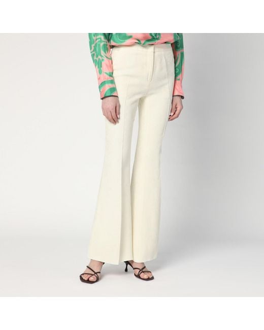Etro Natural Flared Trousers