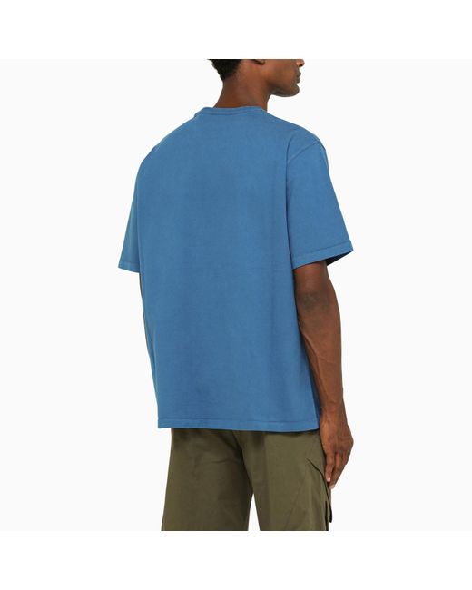 MONCLER X SALEHE BEMBURY Blue Logo T-shirt for men