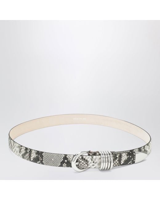 DEHANCHE Hollyhock Belt in White | Lyst UK