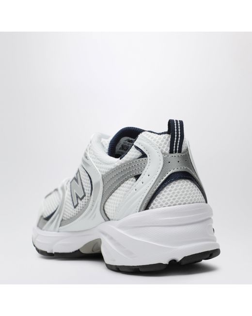 New Balance White Sneakers 530
