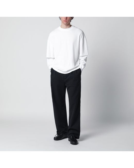 Carhartt Black Evan Pant/Rinsed for men