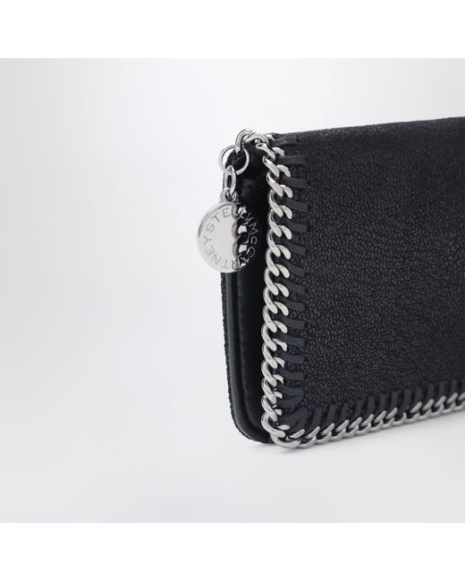 Stella McCartney Black Falabella Bi-Fold Wallet