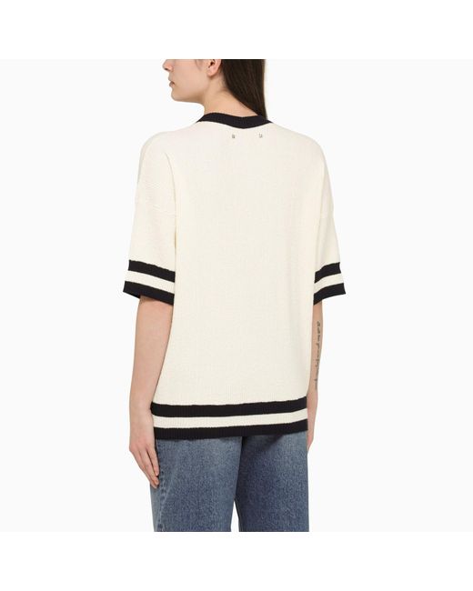 Golden Goose Deluxe Brand Natural Ink Cotton Blend Jersey