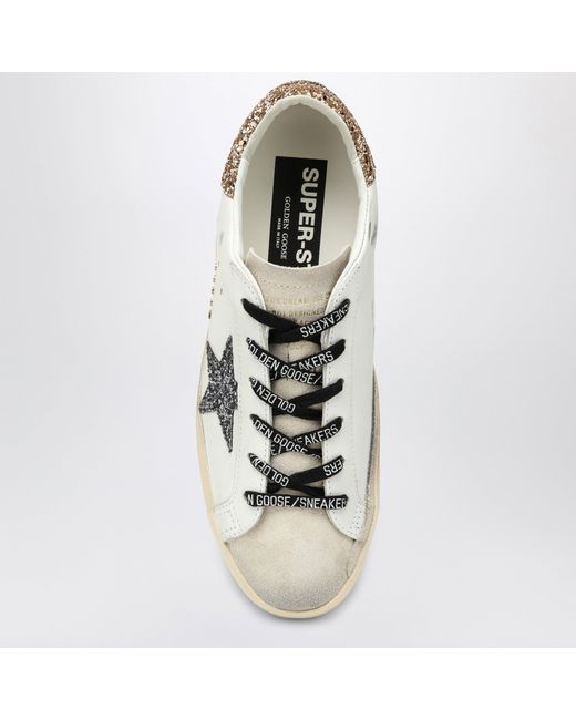 Golden Goose Deluxe Brand White Super Star Sneakers
