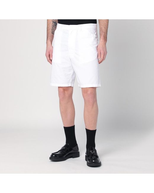 Prada White Short for men