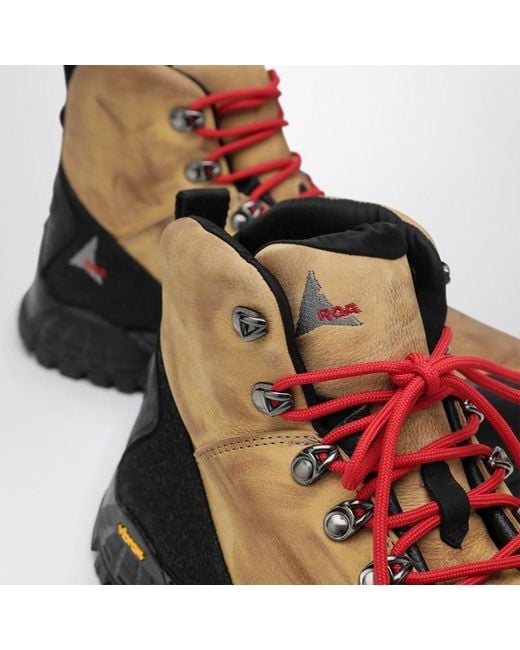 Roa Brown Andreas Honey Lace Up Boot for men