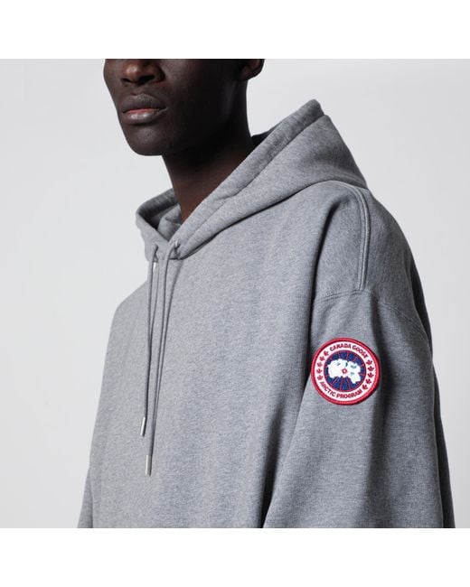 Canada Goose Gray Hoodie for men
