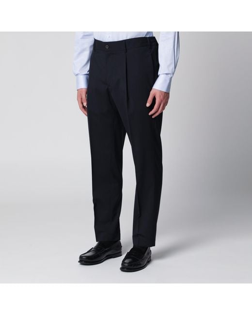 Santaniello Blue Trousers for men