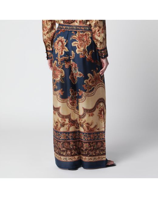 Zimmermann Brown Aster Jacobean Trousers