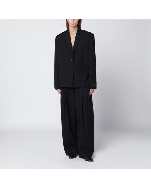 Jacquemus Black Single-breasted Wool Jacket