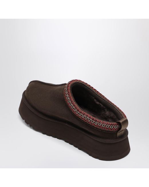 Ugg Brown Suede Tazz Slippers