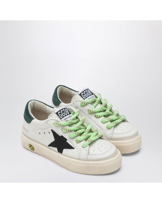 Golden Goose Deluxe Brand White May Sneakers