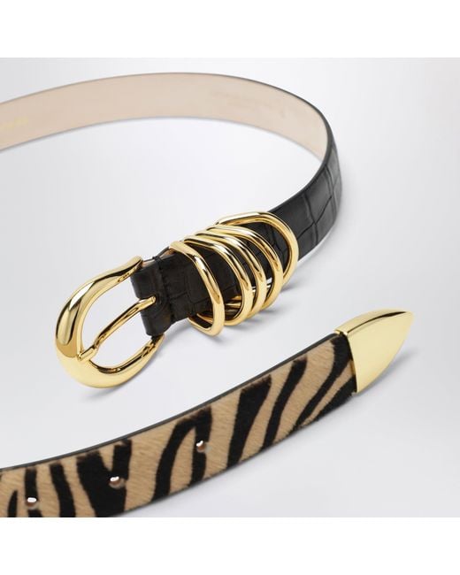 DEHANCHE Brown Hollyhock Belt