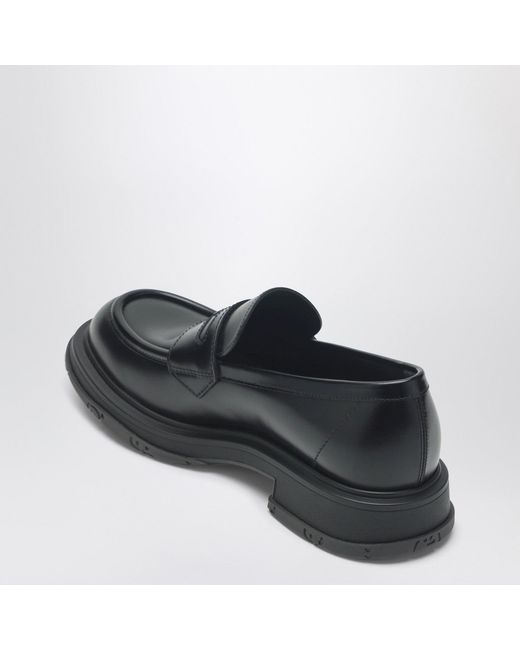 Gucci Black Loafer With Logo for men