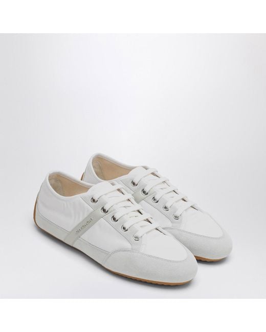 Givenchy White Silm Sneakers for men