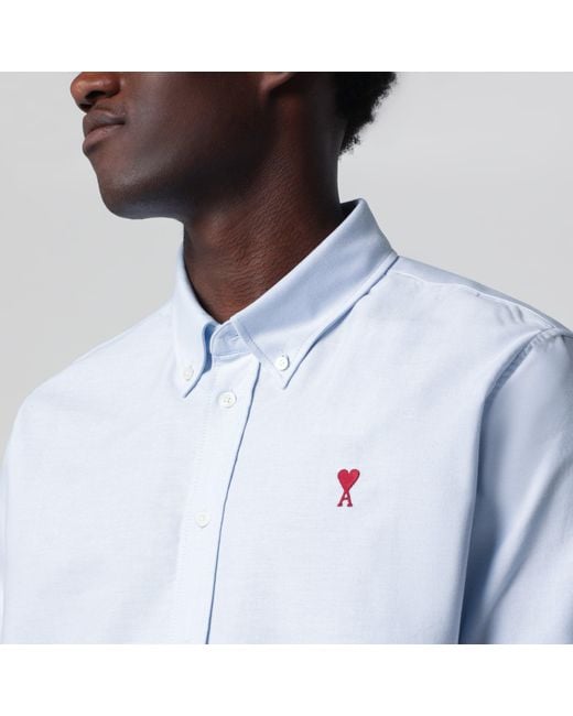 AMI White Ami De Coeur Shirt for men