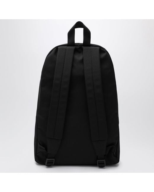 Balenciaga Black Explorer Backpack With Logo Patch for men