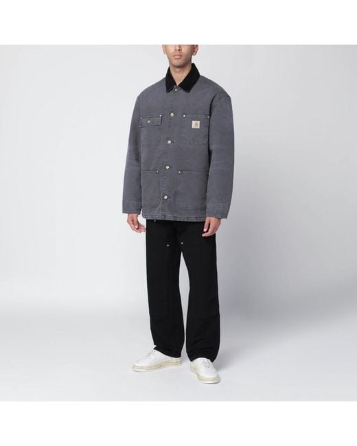 Carhartt Og Chore Coat Hamilton Graphite in Gray für Herren