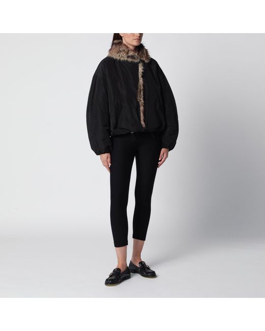 Isabel Marant Black Charone Short Parka