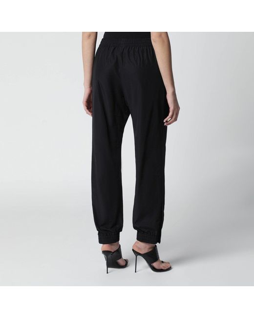 Balenciaga Black Loop Sports Icon Jogger Trousers