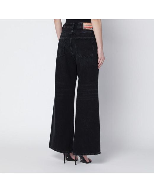 Jean Flare 1978 D-Akemi Foncé Délavé DIESEL en coloris Black