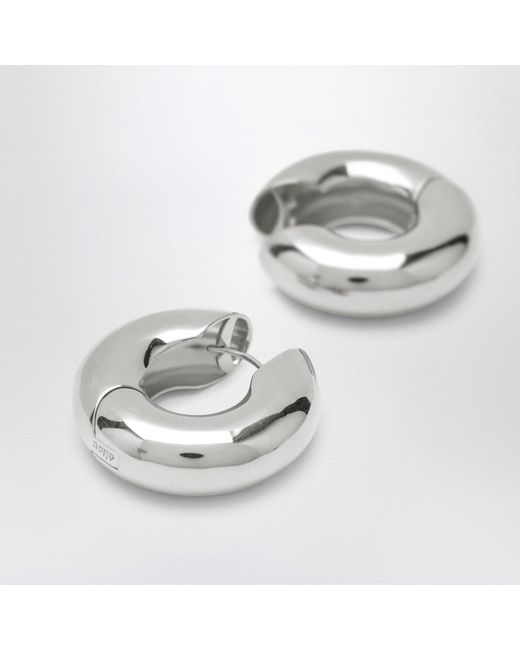 Eliou Metallic Devon Hoop Earrings
