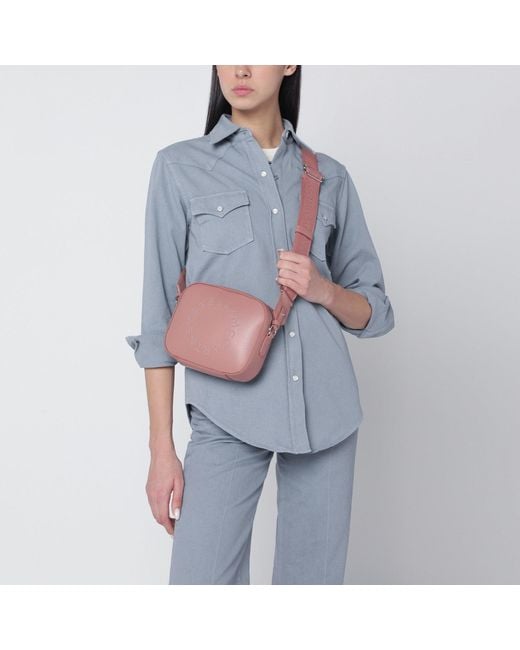 Stella McCartney Pink Logo Crossbody Camera Bag