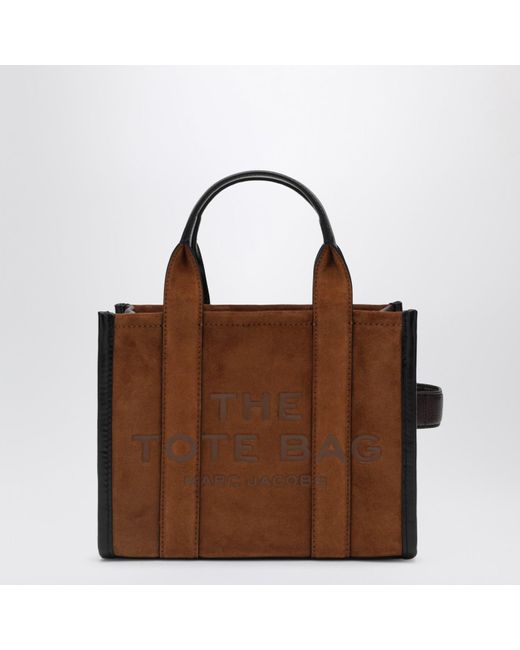Marc Jacobs Brown Small Copper Suede Tote Bag
