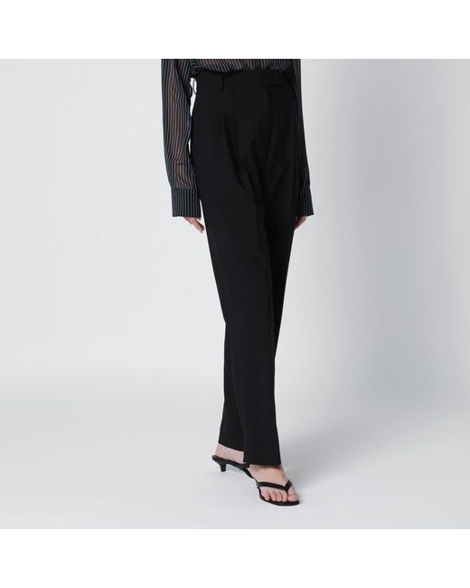 Frankie Shop Black Bea Trousers