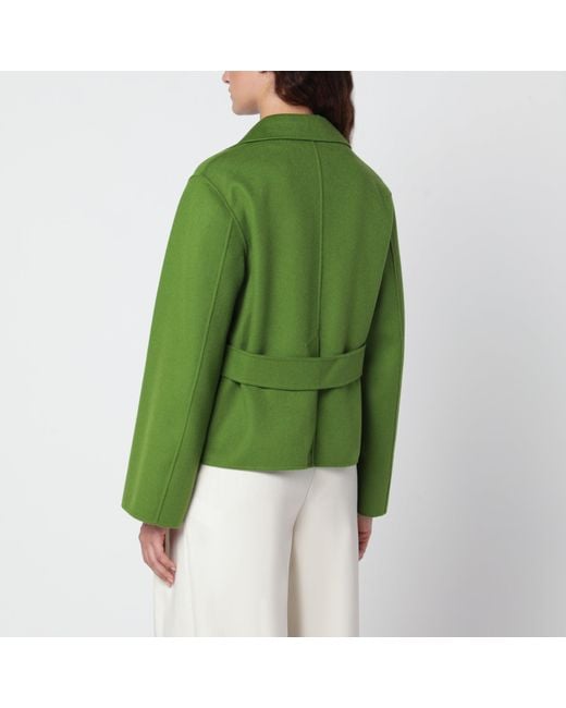 Weekend by Maxmara Green Cropped Jacket