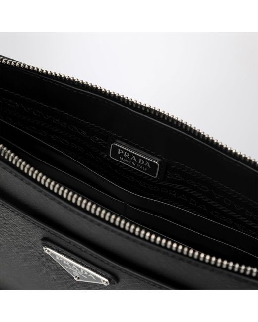Pouch Nera di Prada in Black da Uomo