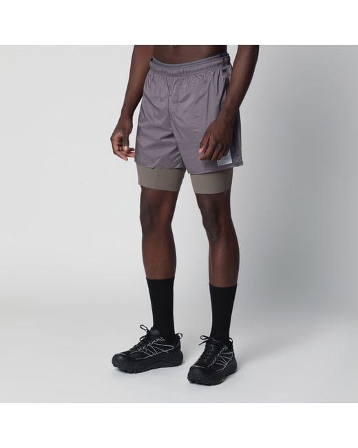 Satisfy Gray Shark Techsilk 8" Shorts for men