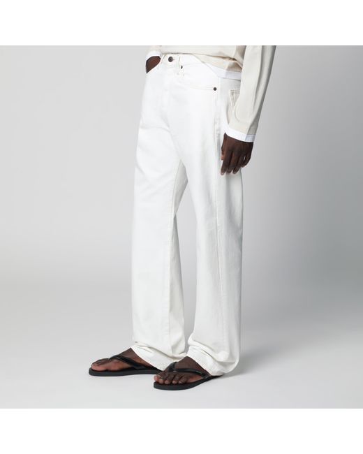Prada White Denim Jeans for men