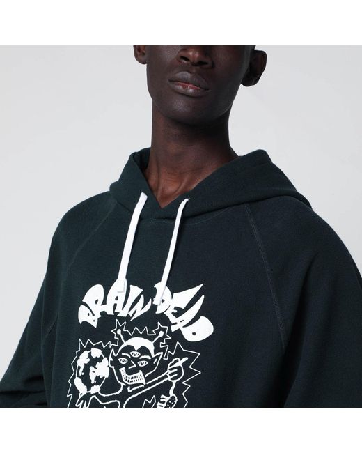 Brain Dead Black Forest Hoodie for men