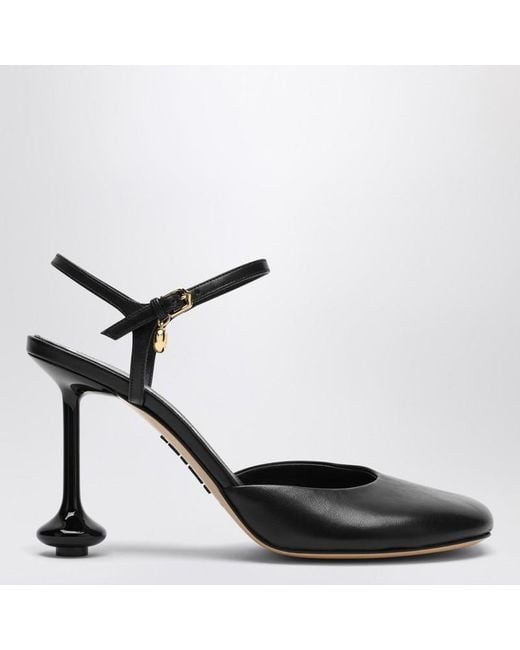 Loewe Black Toy Heeled Pumps