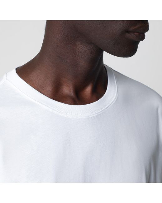 Dries Van Noten White Cotton T-Shirt for men