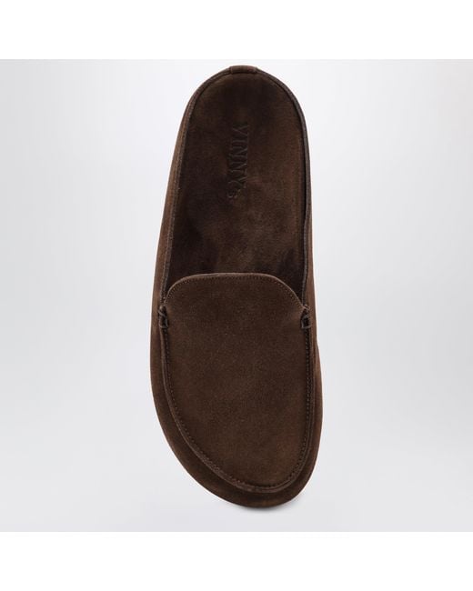 VINNY'S Brown Donnie Mules for men