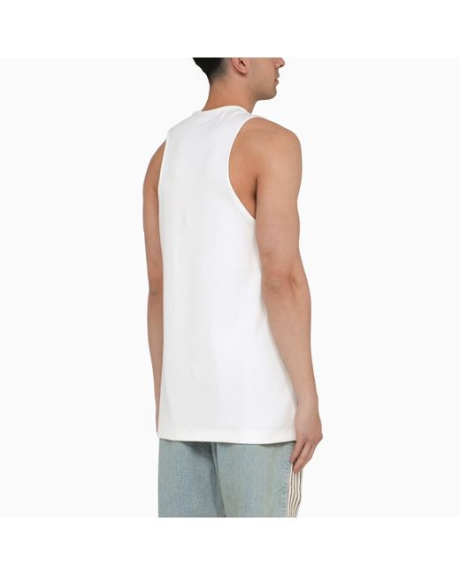 Fear Of God White Cotton Tank Top for men