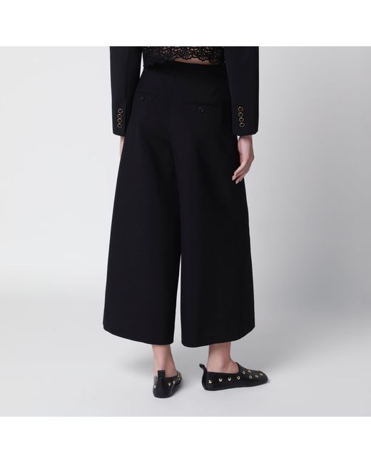 Chloé Black Wool Trousers