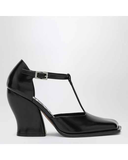Loewe Black Onda Tbar Pumps