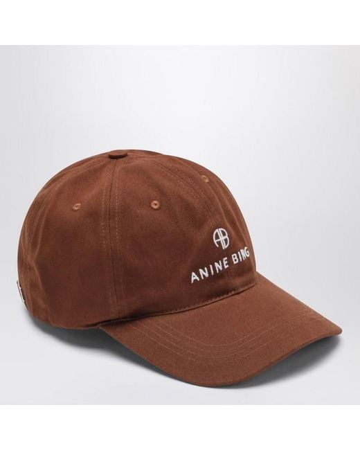 Chapeau Jeremy Dark Camel Anine Bing en coloris Brown