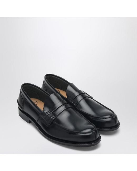 Church's Black Shiny Leather Pembrey Loafers for men