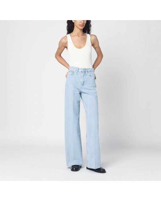 Calvin Klein Blue Wide Jeans